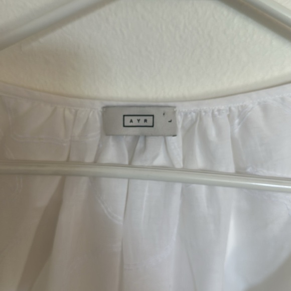 ✨ AYR “The Frill Seeker” Blouse – Romantic Blouse – Cotton Silk – Sz Large - Picture 9 of 13